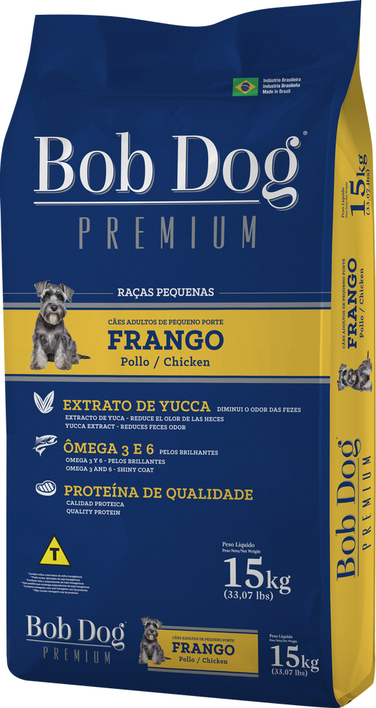Alimento Perro Adulto Raza Pequeña Bob Dog Premium Pollo
