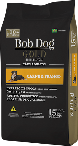 Alimento Perro Adulto Bob Dog Gold Pollo y Carne