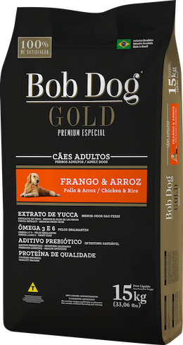 Alimento Perro Adulto Bob Dog Gold Pollo y Arroz