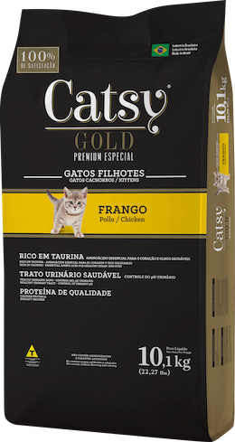 Alimento Gato Junior Catsy Gold Pollo